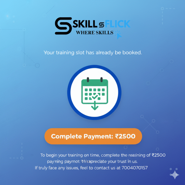 SKILLsFLICK Remaining Amount